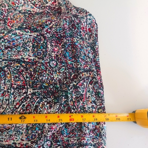 L’AGENCE 100% Silk Colorful Abstract Artsy Jumpsuit - Picture 8 of 16